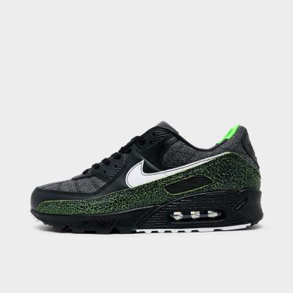 Men's Nike Air Max 90 Casual Shoes - Smoke Grey/Black/Anthracite (IU0523-010)