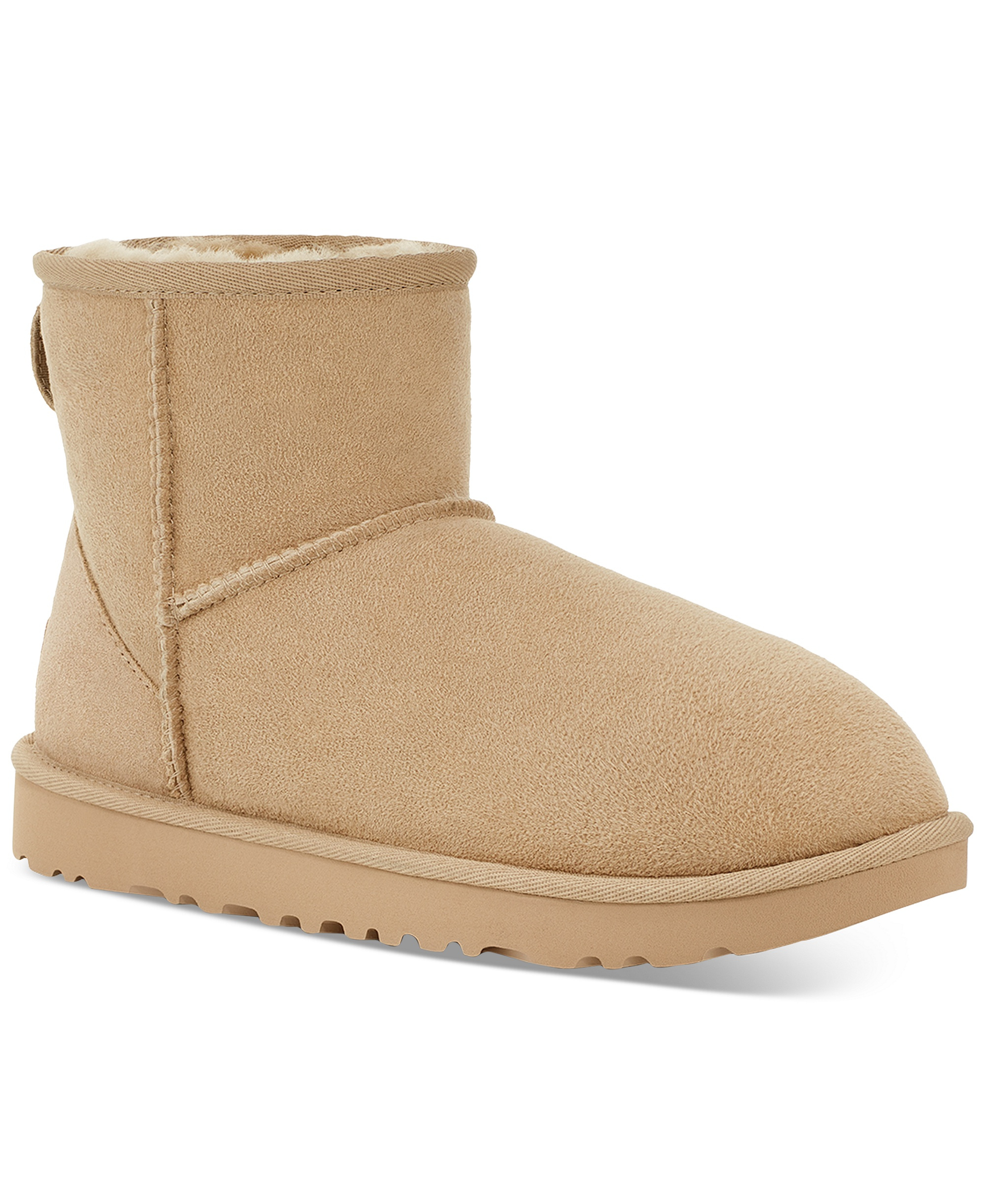 UGG® Women's Classic II Pull-On Mini Booties - Mustard Seed