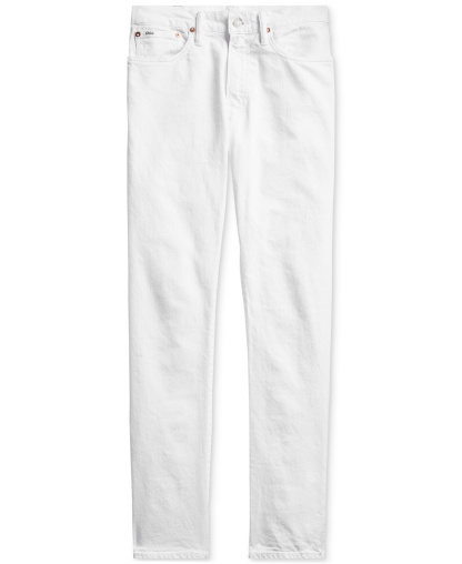 Polo Ralph Lauren Men's Varick Slim Straight Jeans - New Hudson White