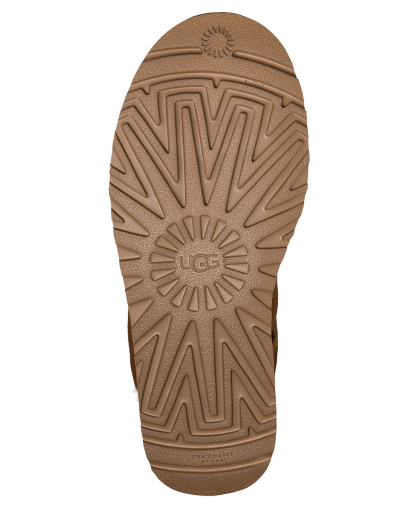 UGG® Women's Mini Bailey Bow II Slip-On Booties - Chestnut