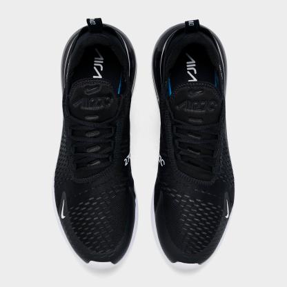 Men's Nithtke Air Max 270 Casual Shoes - Part 2 - Black/White/Solar Red/Anthracite - Top view