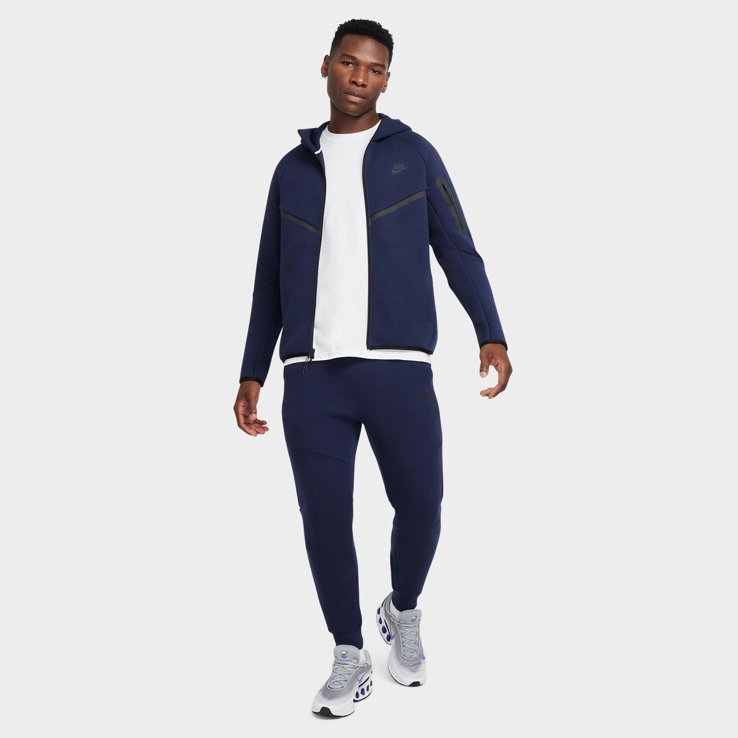 Men's Nithtke Tech Fleece Windrunner Full-Zip Hoodie - Part 3 - Obsidian/Black