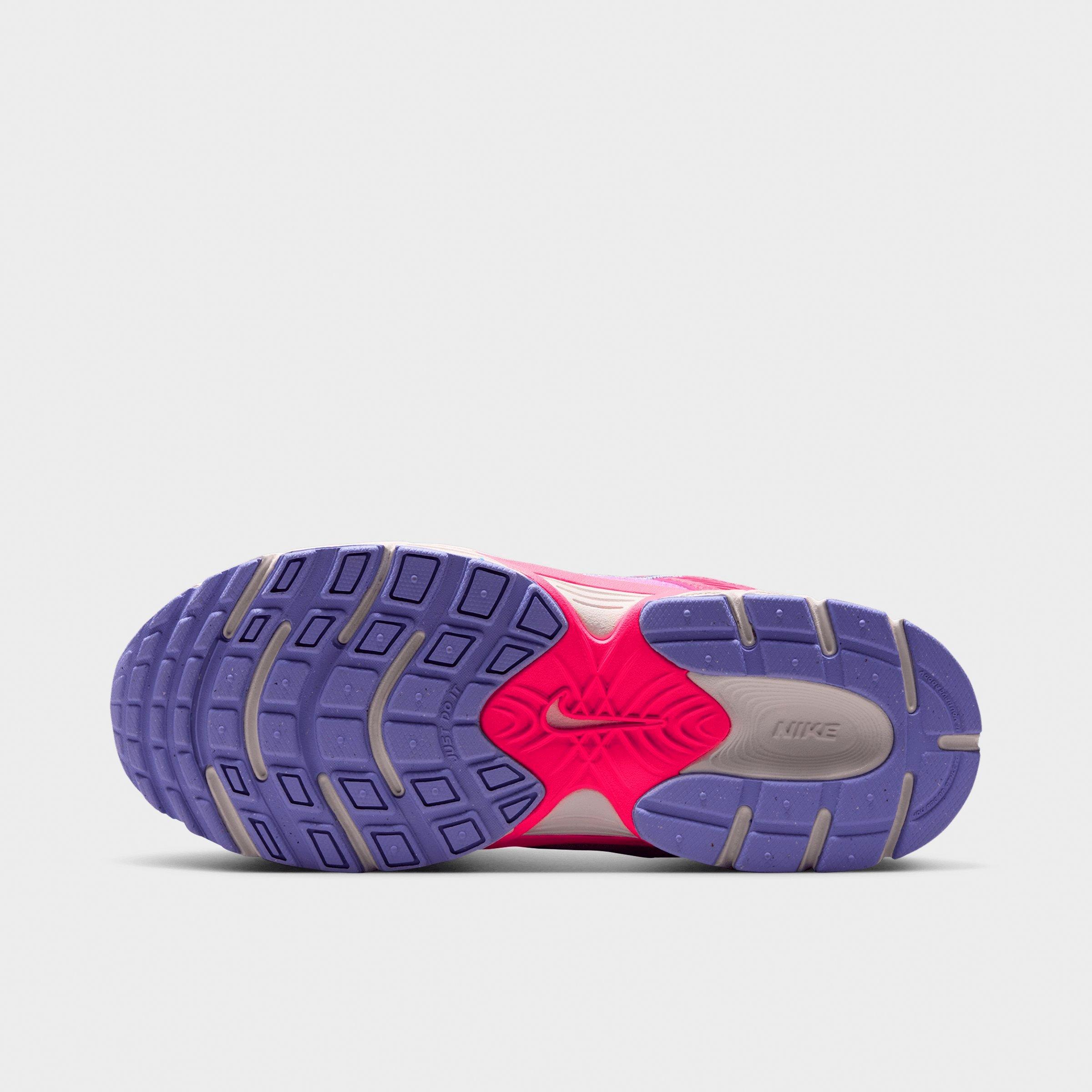 Big Kids' Nithtke V5 RNR Casual Shoes - Hot Punch/Pink Rise/Light Thistle/Multi-Color - Bottom view