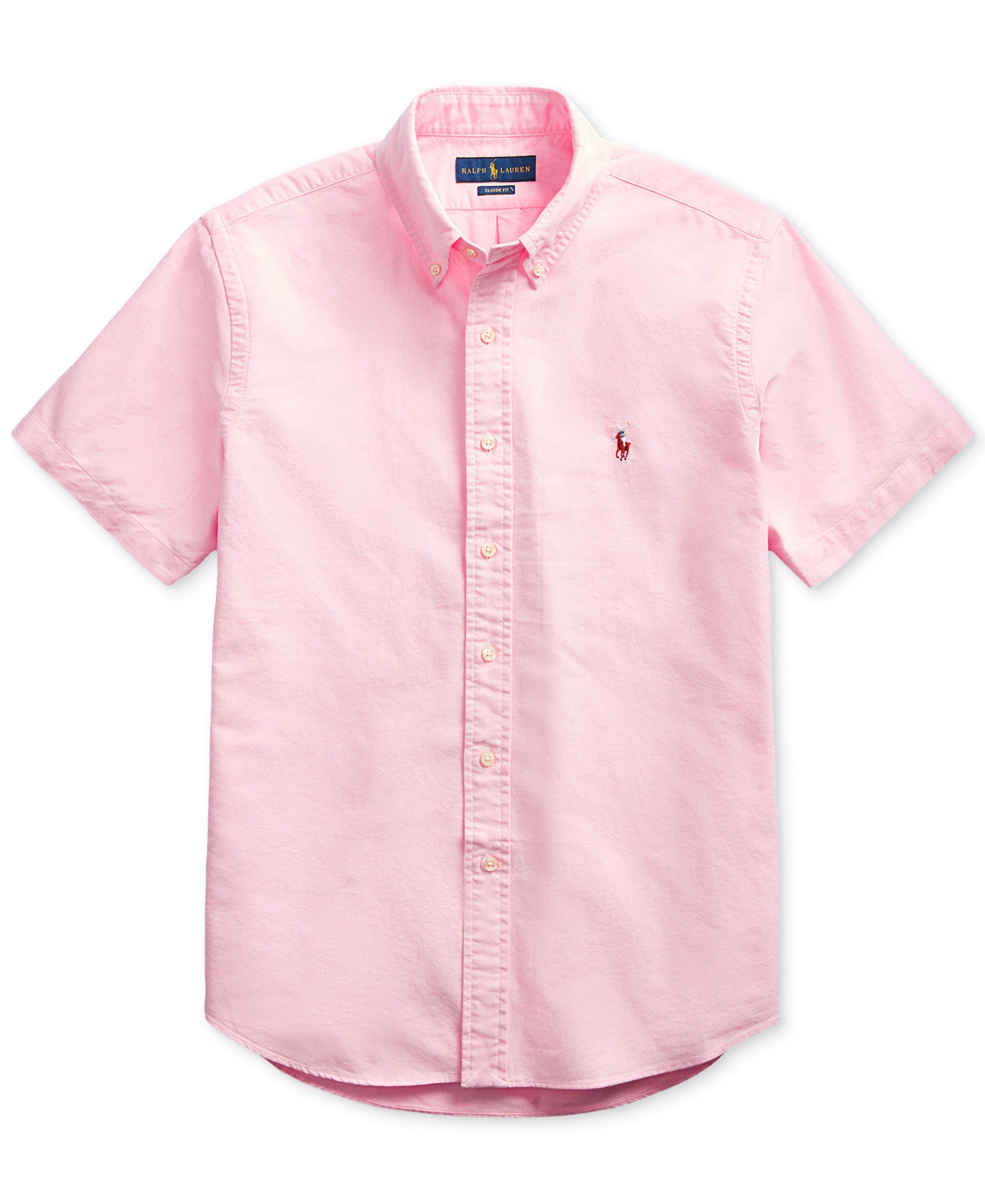 Polo Ralph Lauren Men's Classic-Fit Oxford Shirt - Pink