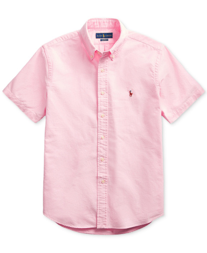 Polo Ralph Lauren Men's Classic-Fit Oxford Shirt - Pink