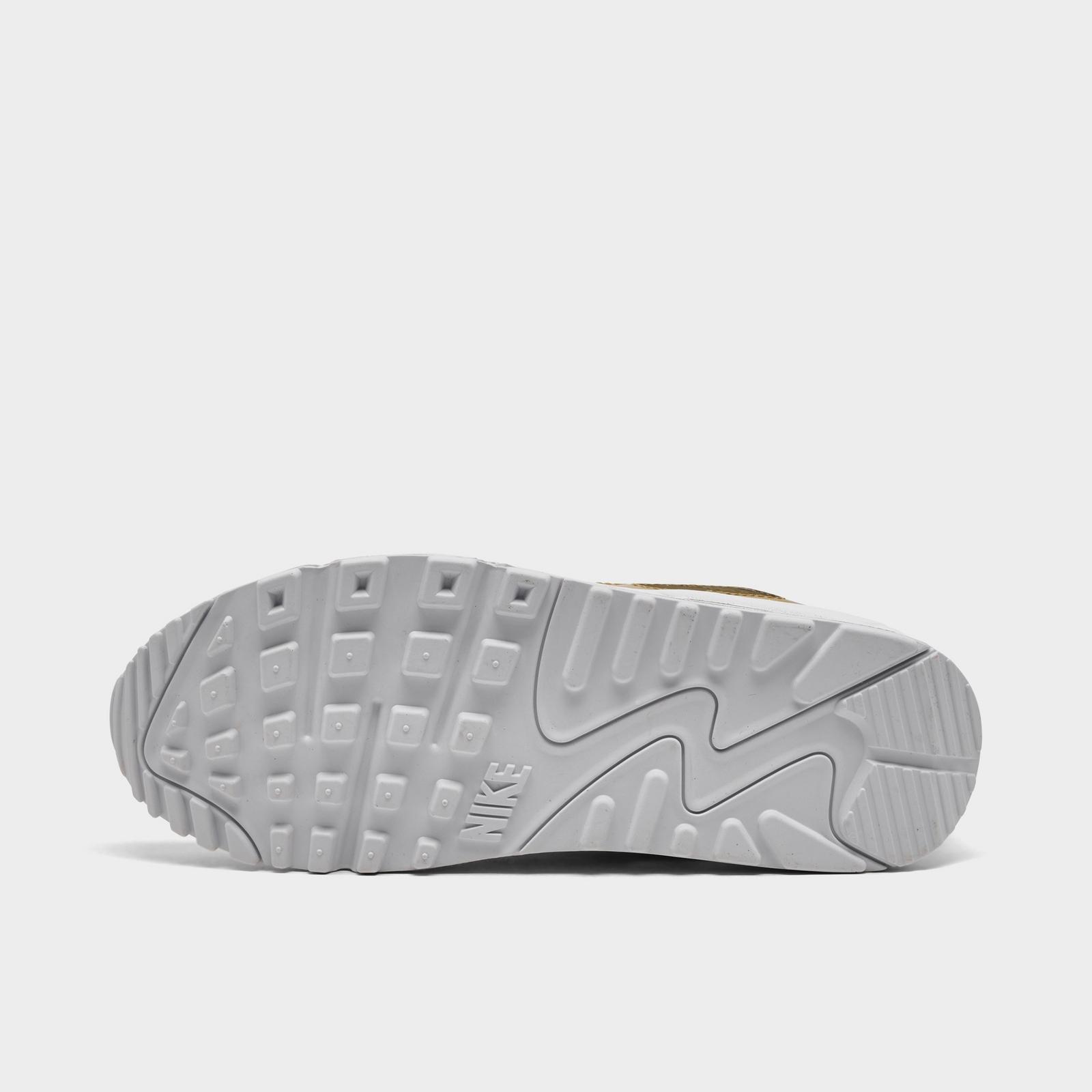 Women's Nike Air Max 90 SP Casual Shoes - Metallic Gold/Club Gold