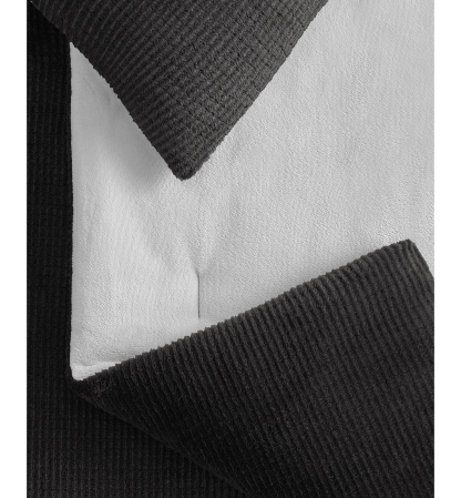 UGG® Brody Reversible Comforter Sets - Charcoal