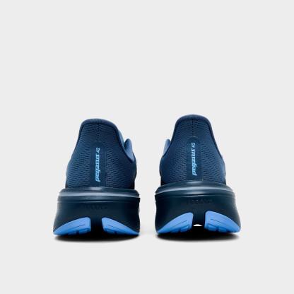Men's Nithtke Pegasus 42 Running Shoes - Part 1 - Diffused Blue/Cool Grey/Obsidian/Royal Pulse - Back view
