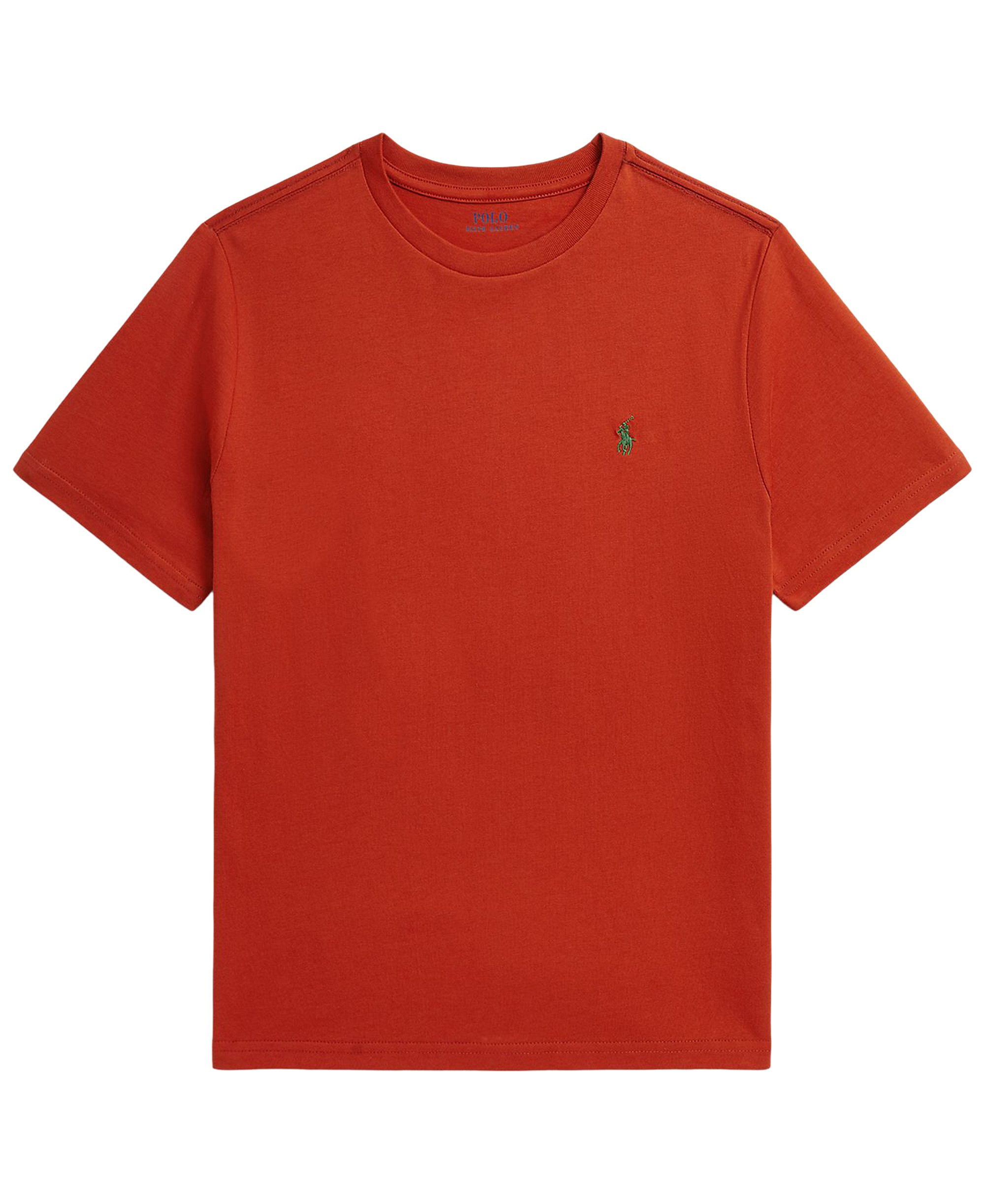 Polo Ralph Lauren Boys' 8-20 Crewneck T-Shirt - Varsity Orange