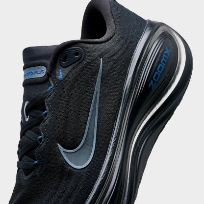 Men's Nike Vomero Plus Running Shoes - Black/Dark Smoke Grey/Game Royal/Cool Grey