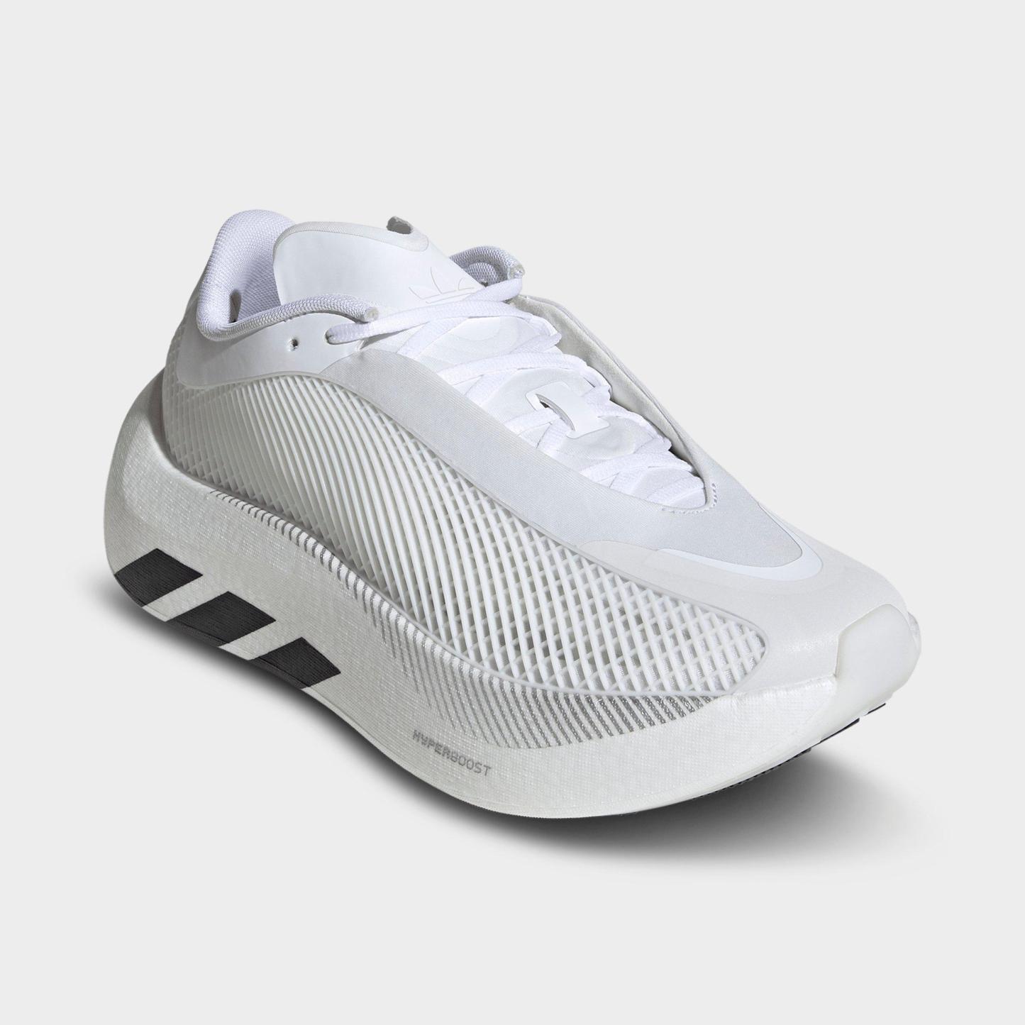 Men's adidas Originals HYPERBOOST EPHR Casual Shoes - White/White/Core Black - Both shoes facing left