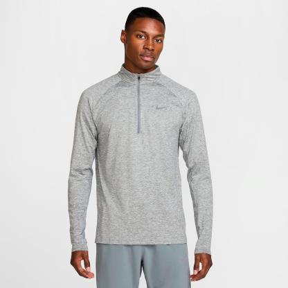 Men's Nithtke Stride Dri-FIT Quarter-Zip Running Top - Smoke Grey/Heather