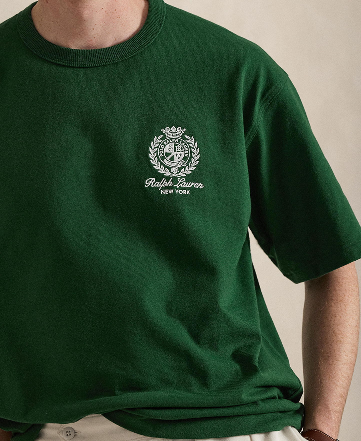 Polo Ralph Lauren Men's Jersey Graphic Relaxed-Fit T-Shirt - New Forest