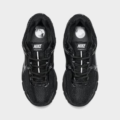 Women's Nike Zoom Vomero 5 Casual Shoes - Black/Metallic Silver/Anthracite/Black