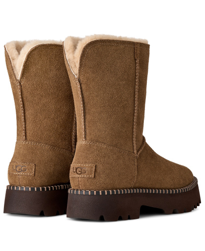 UGG® Women's Uptowner Round Toe Short Booties - Light Bronze