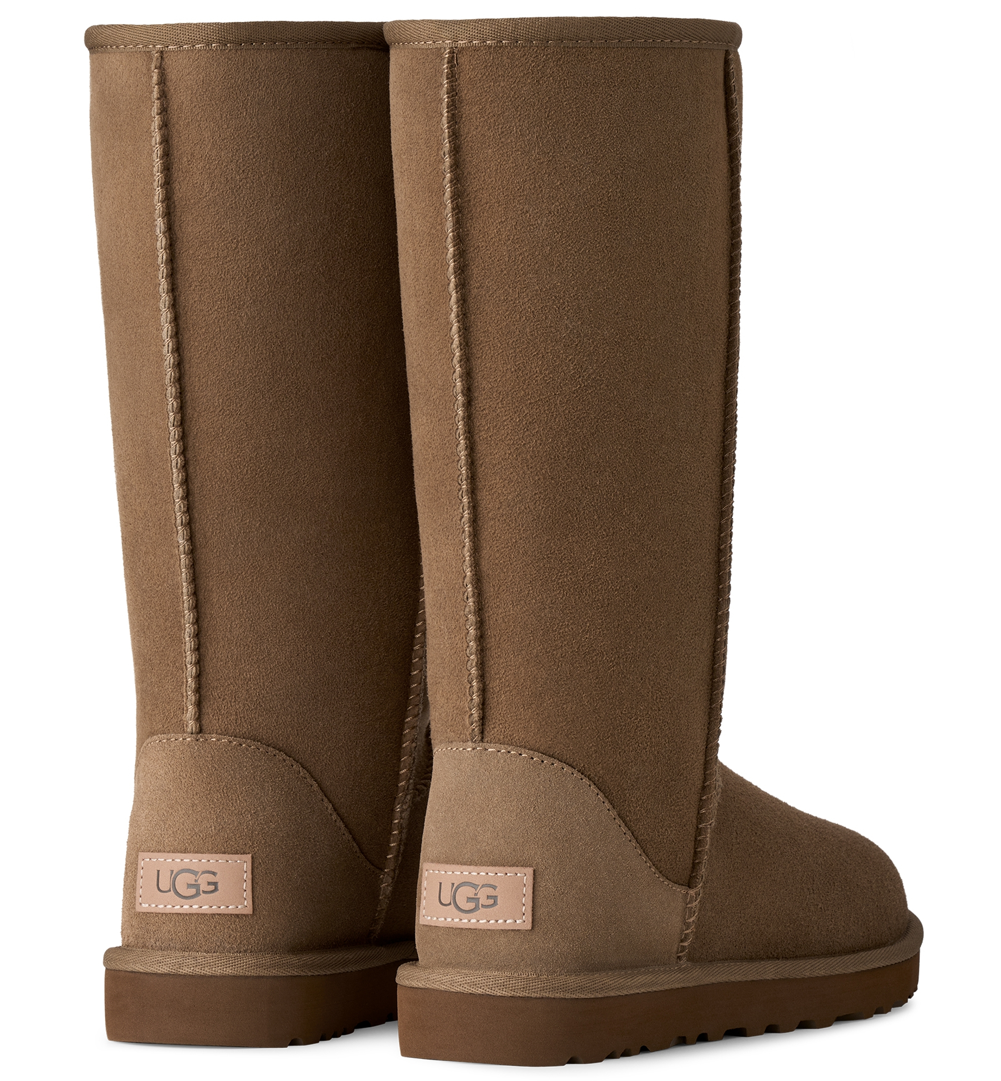 UGG® Women's Classic Round Toe II Tall Boots - Light Bronze