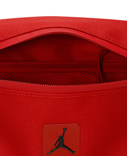 Jordan Unisex Cordura Crossbody Logo Bag - Crimson Red