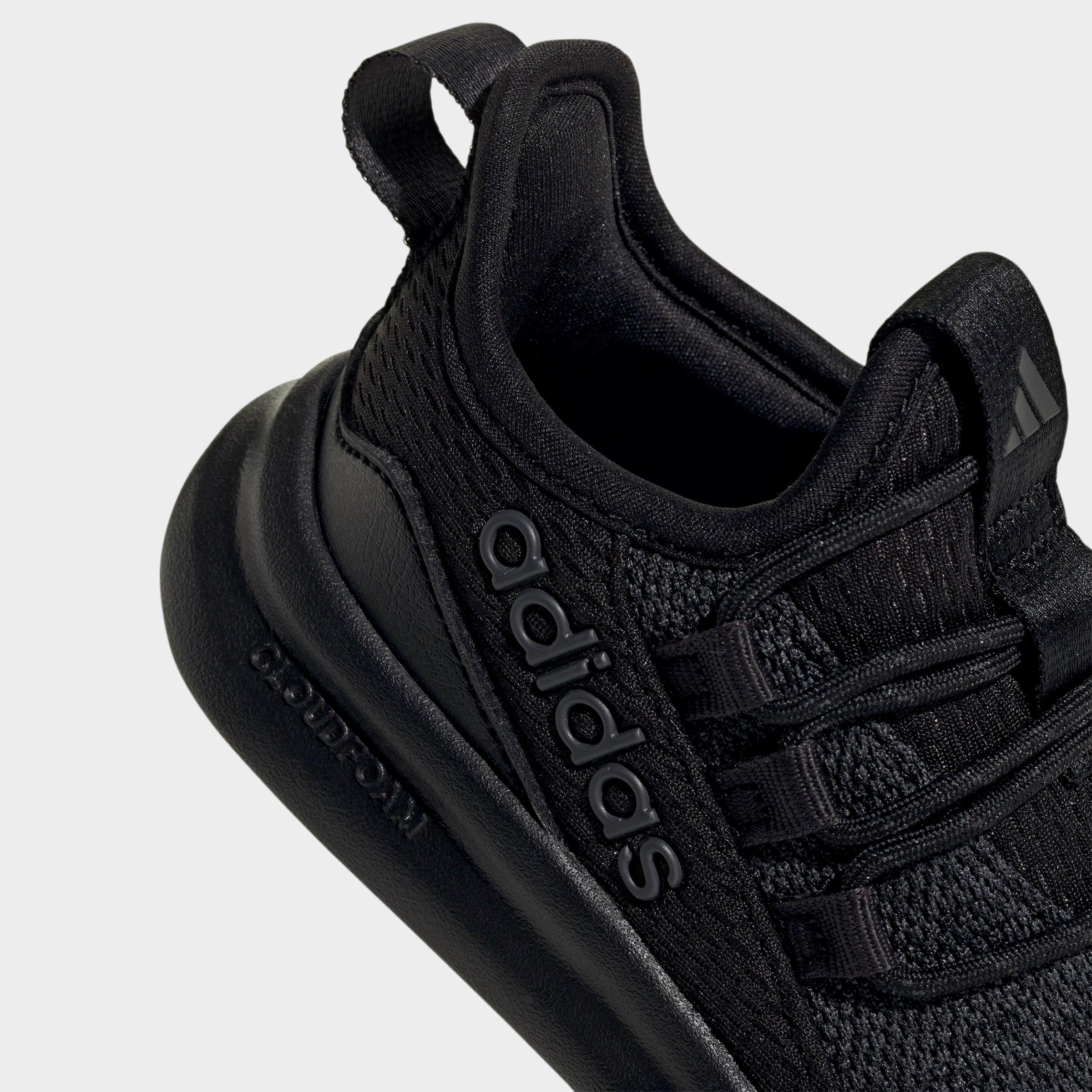 Kids' Toddler adidas Lite Racer Adapt 8.0 Stretch Lace Casual Shoes - Core Black/Carbon - Detail shot