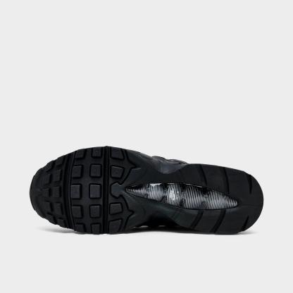 Men's Nithtke Air Max 95 Big Bubble Scorpion Casual Shoes - Part 2 - Black/Metallic Silver/Cool Grey/White - Bottom view