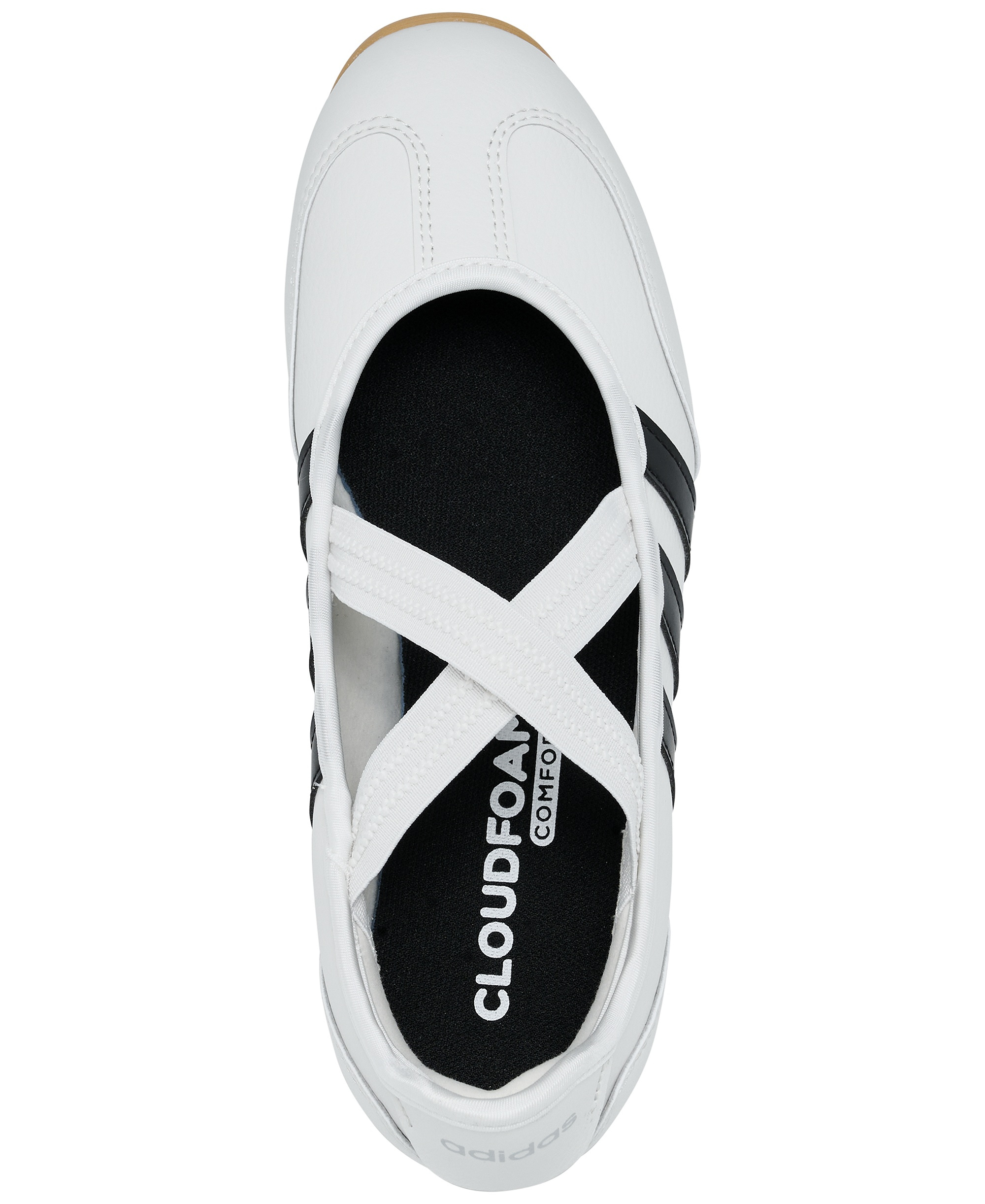 adidas Big Girls Barreda Mary Jane Lifestyle Sneakers - White,Black