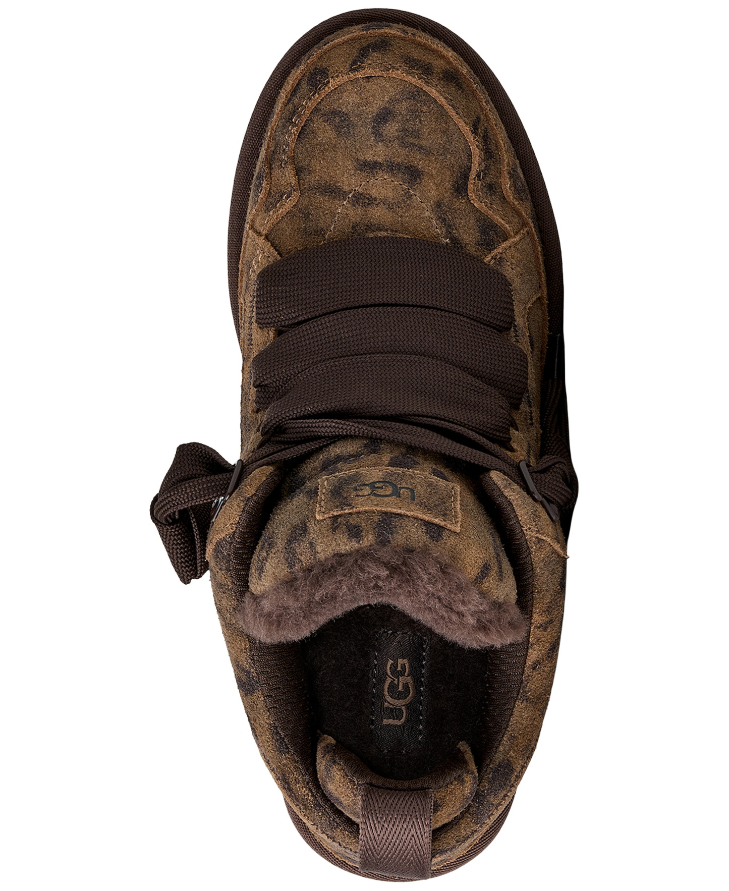 UGG® Women's Lowmel Lace-Up Sneaker Booties - Chestnut Spotted