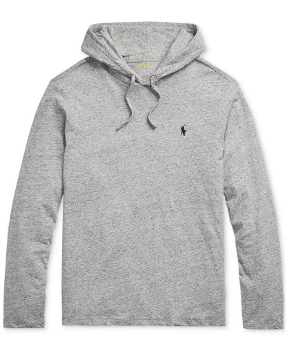 Polo Ralph Lauren Men's Hooded Jersey - Gray
