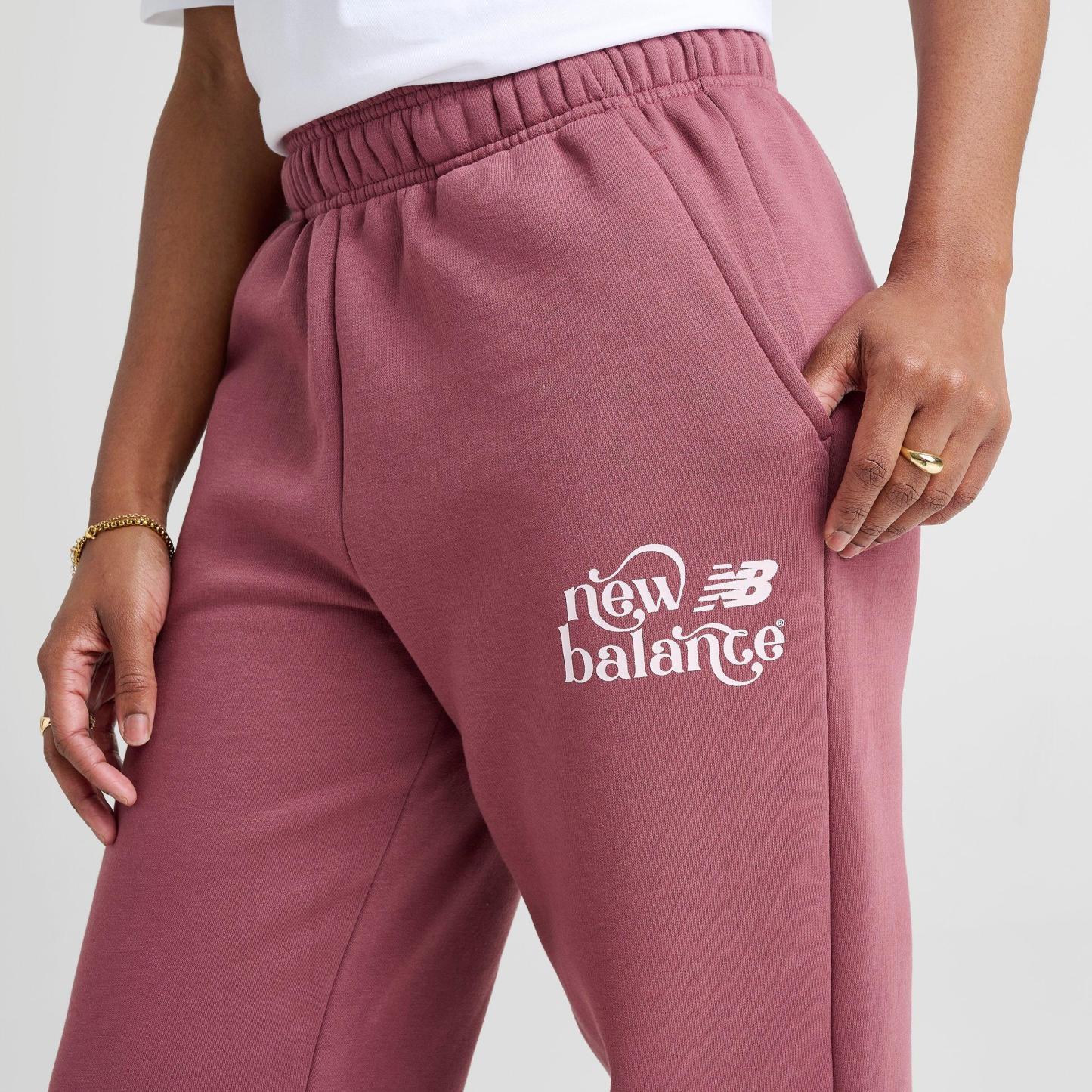 Women's New Balance Flow Jogger Pants - Washed Burgundy - view 5