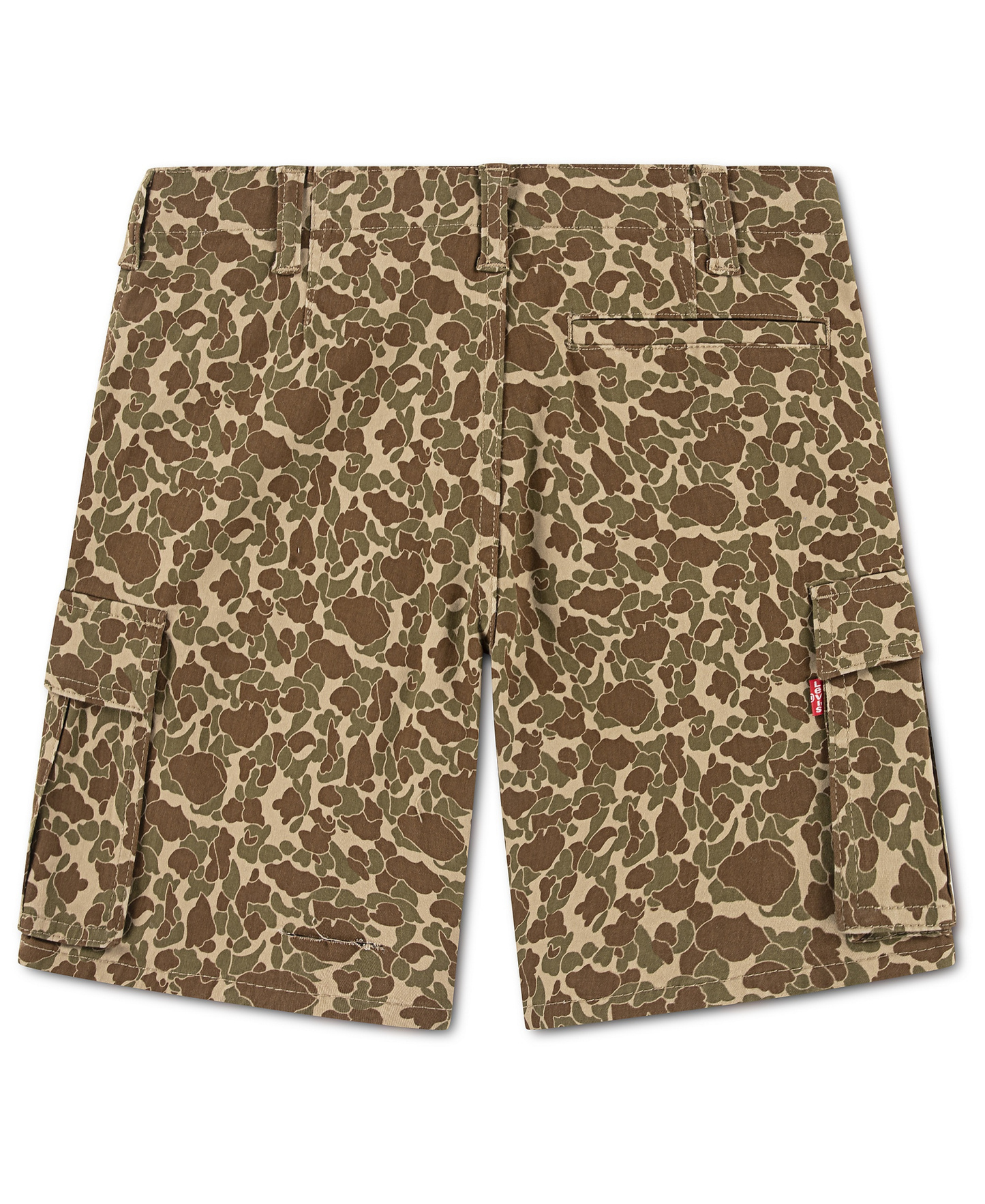 Levi's Boys' 8-20 Traditional Cargo Shorts - Harvest Gold Camo