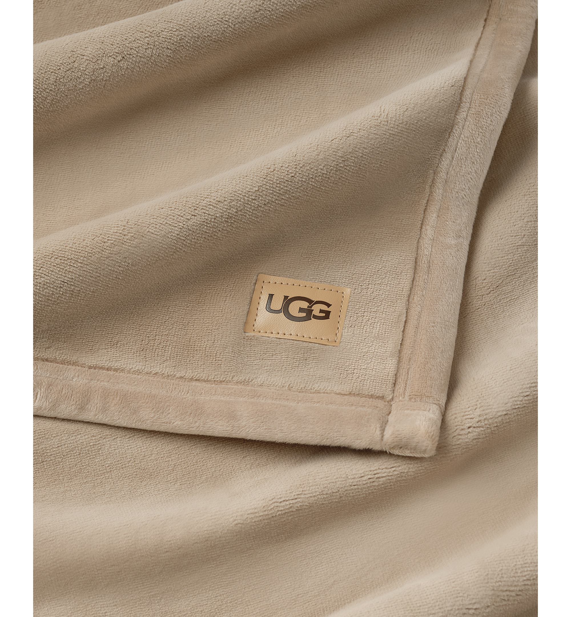 UGG® Coco Soft Throw, 50" x 70" - Mustard Seed