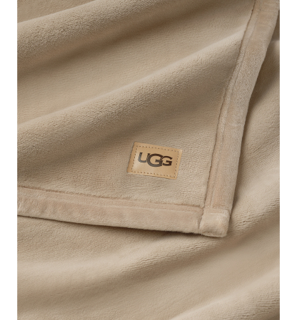 UGG® Coco Soft Throw, 50" x 70" - Mustard Seed