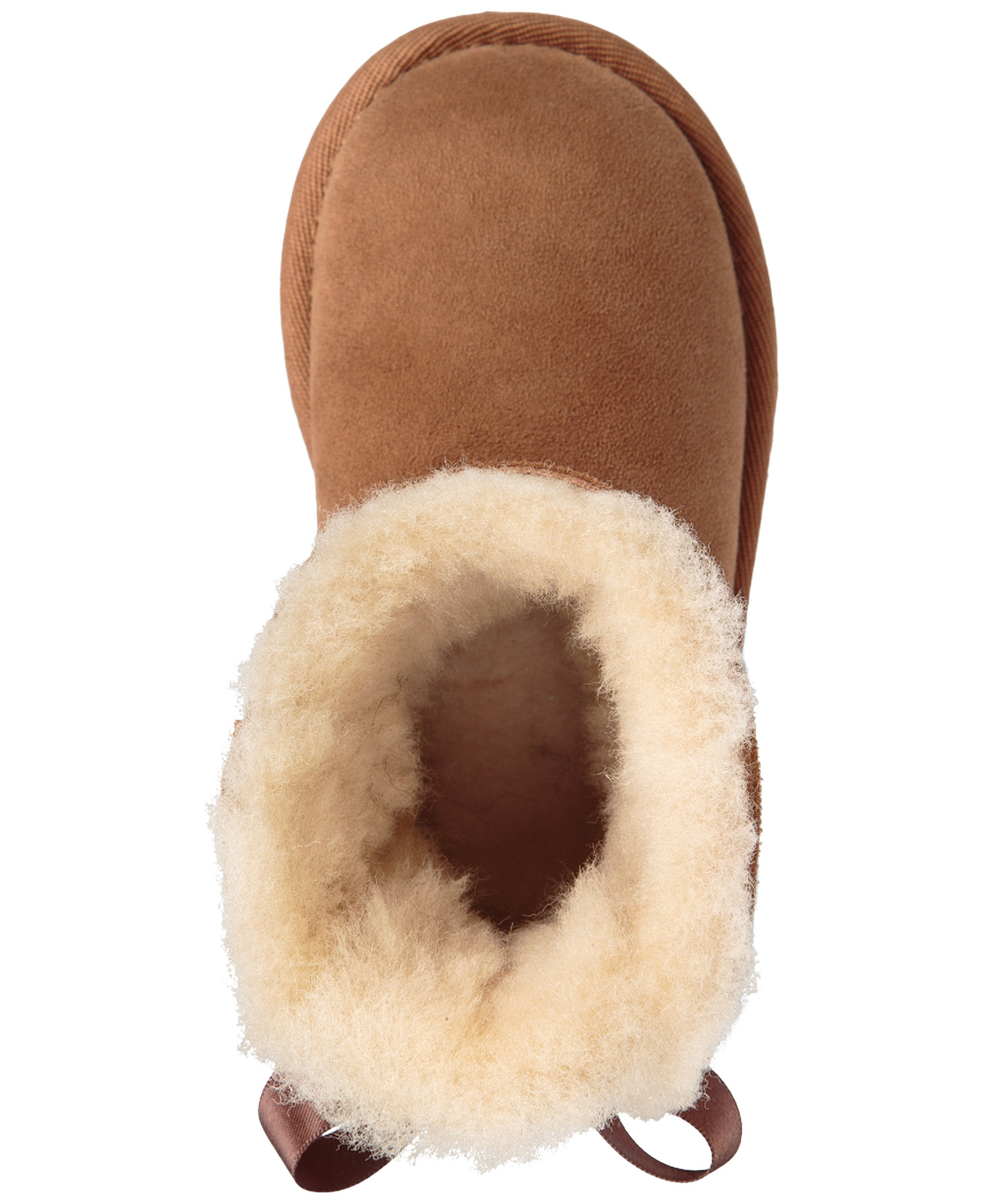 UGG® Toddler Mini Bailey Bow II Booties - Chestnut