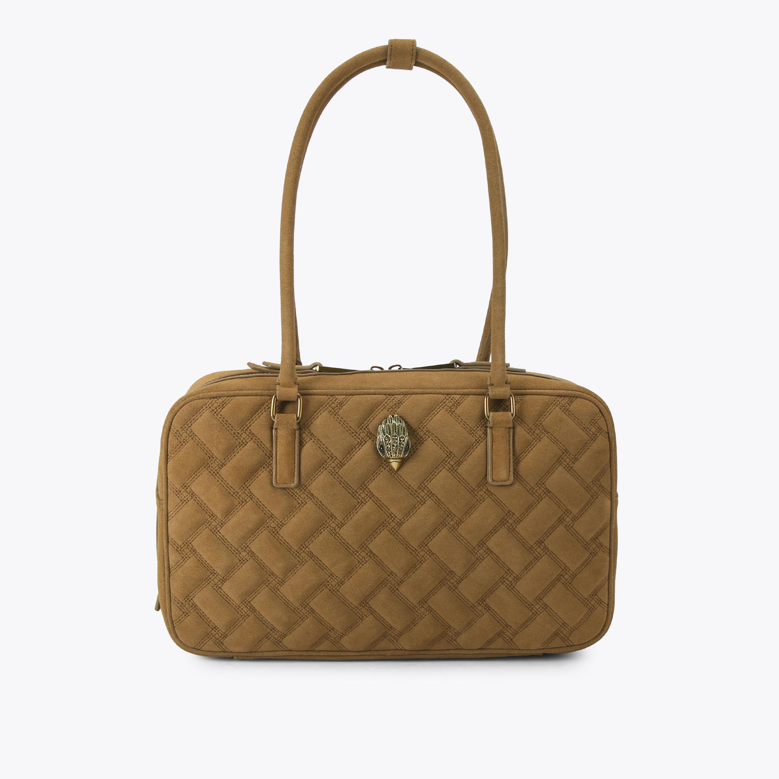 Kurt Geiger London Large Kensington Duffle Bag - Tan