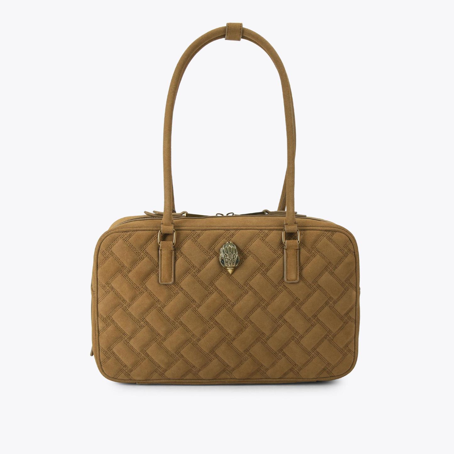 Kurt Geiger London Large Kensington Duffle Bag - Tan