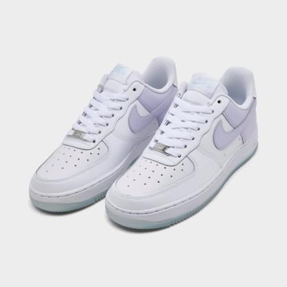 Women's Nike Air Force 1 '07 SE Casual Shoes - White/Pure Violet