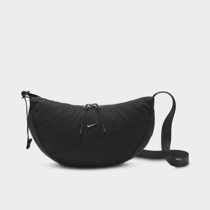 Nithtke Aura Crescent Crossbody Bag (4L) - Black/Black/Gunmetal