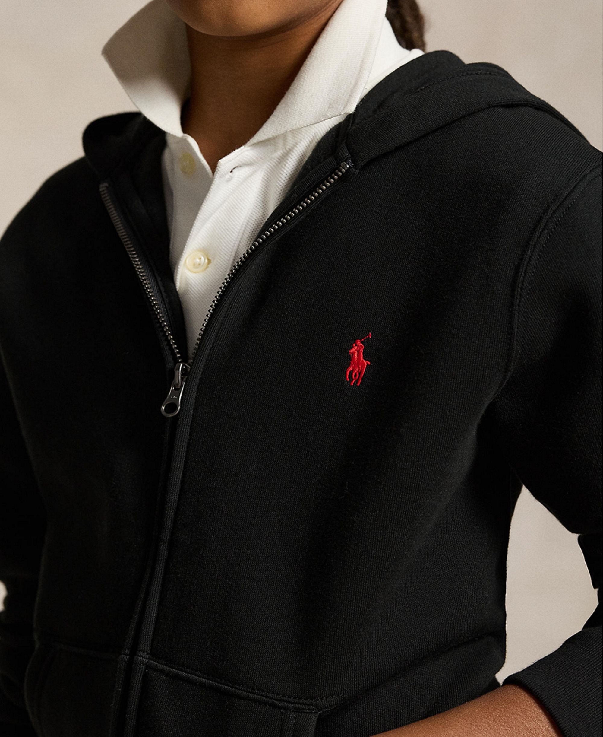 Polo Ralph Lauren 8-20 Boys' Cotton Fleece Zip Up Hoodie - Black