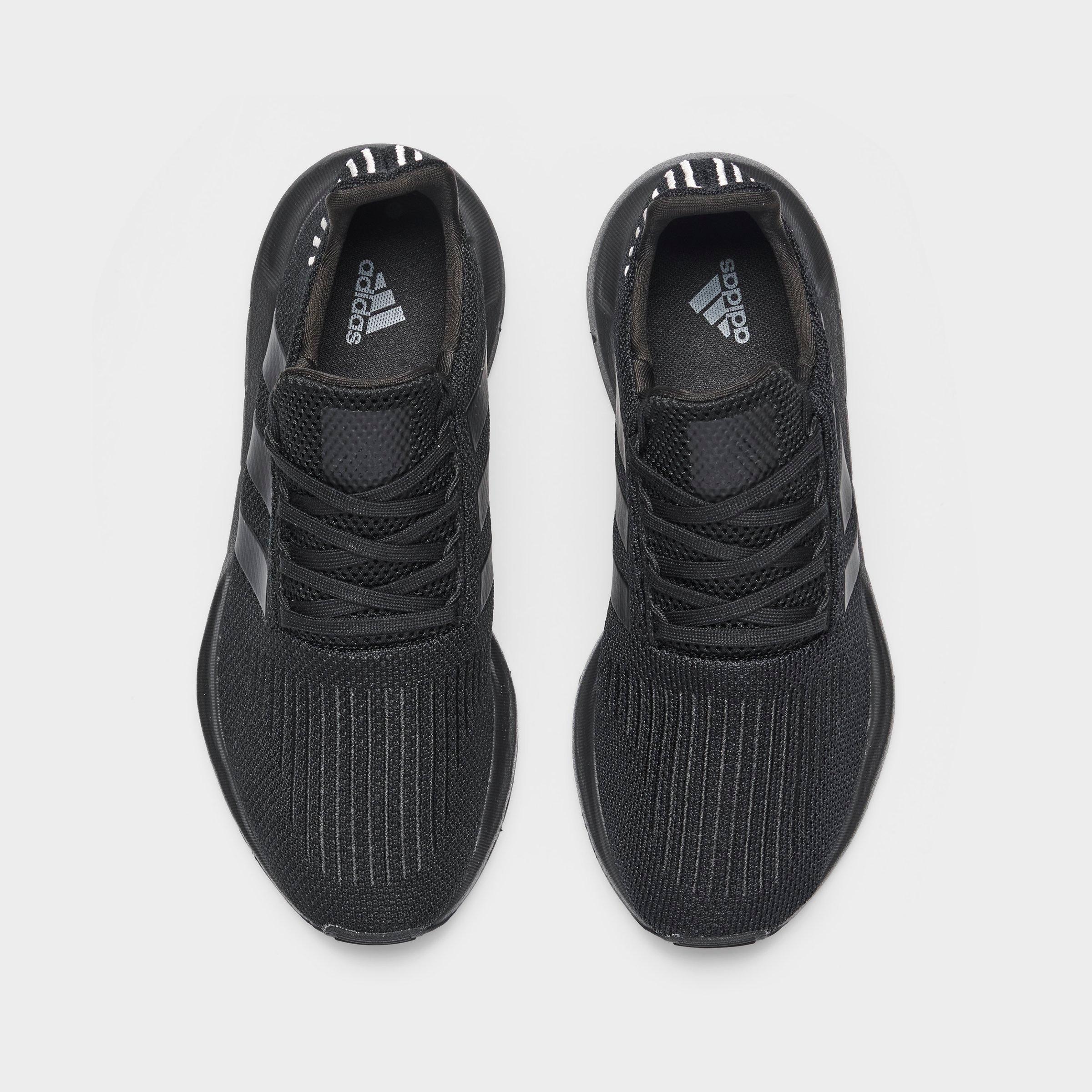 Women's adidas Swift Run 1.0 Casual Shoes - Core Black/Core Black/Wonder Quartz - Top view