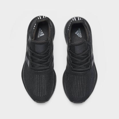Women's adidas Swift Run 1.0 Casual Shoes - Core Black/Core Black/Wonder Quartz - Top view