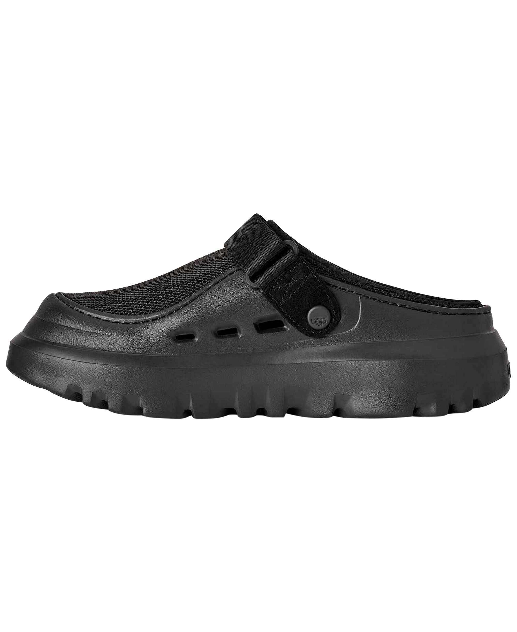 UGG® Men's Peakmod Round-Toe Clogs - Black