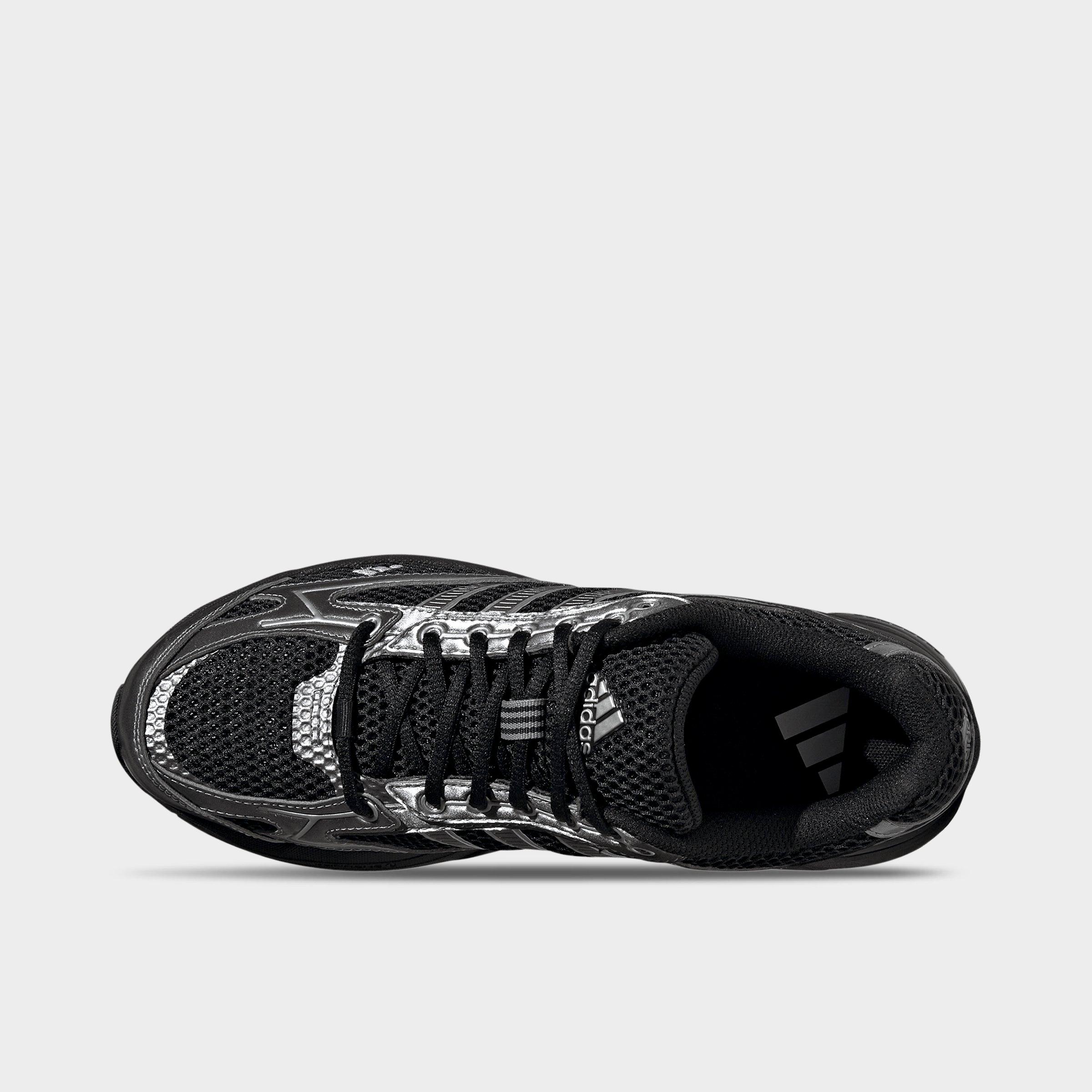 Men's adidas Spiritain 2000 Casual Shoes - Part 1 - Core Black/Iron Metallic/Matte Silver - Top view