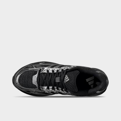 Men's adidas Spiritain 2000 Casual Shoes - Part 1 - Core Black/Iron Metallic/Matte Silver - Top view