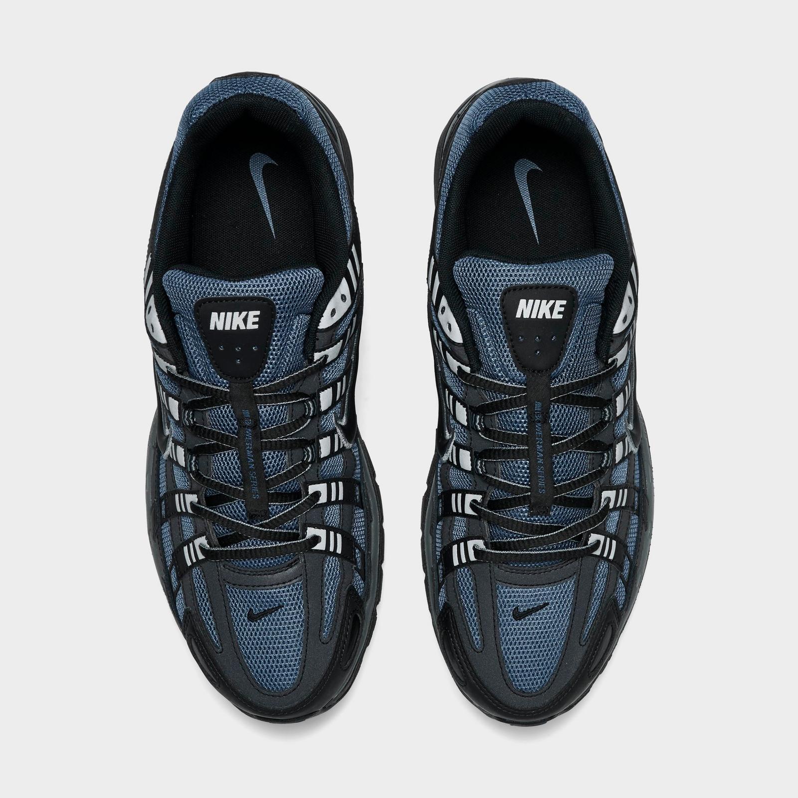 Men's Nike P-6000 Casual Shoes - Diffused Blue/Cool Grey/Metallic Silver/Black