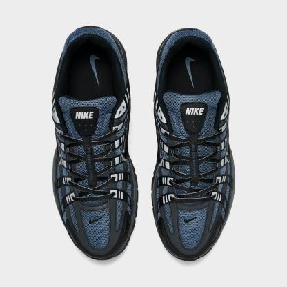 Men's Nike P-6000 Casual Shoes - Diffused Blue/Cool Grey/Metallic Silver/Black