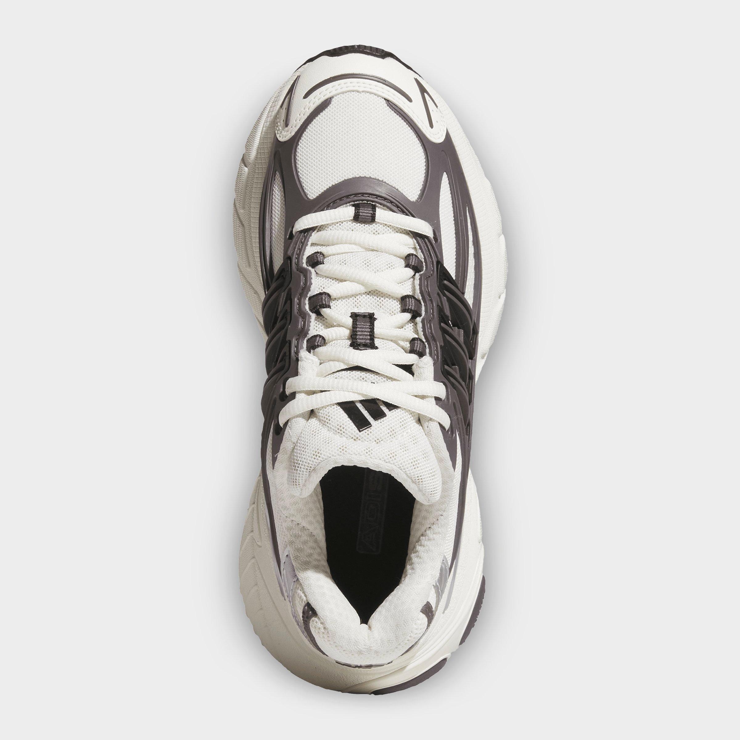 Big Kids' adidas Adistar XLG 2.0 Casual Shoes - Grey Strata/Core Black/Off White - Top view