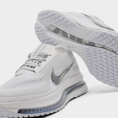 Women's Nike Pegasus Premium Running Shoes - White/Metallic Silver
