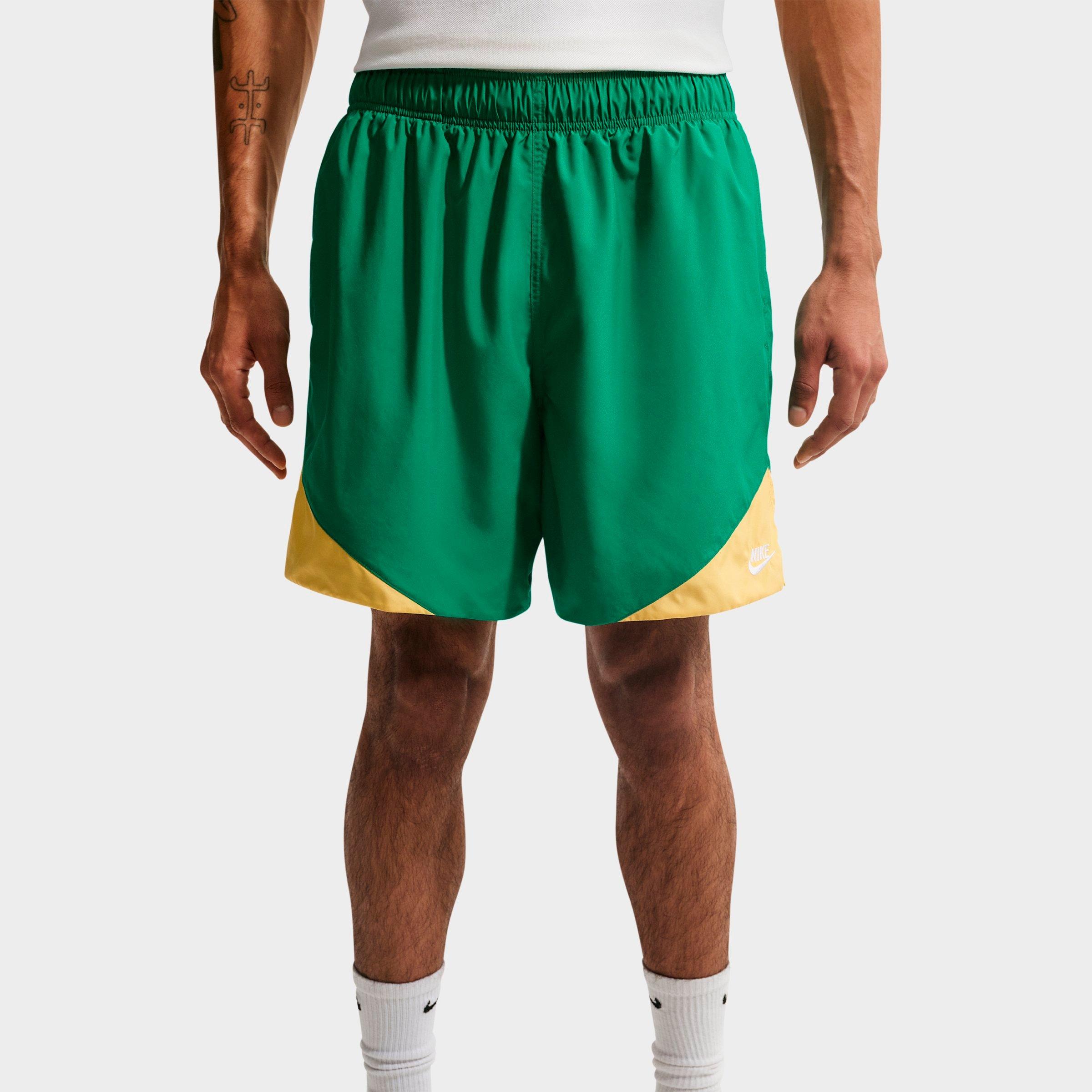 Men's Nithtke Windrunner Lightweight Woven Shorts - Malachite/Topaz Gold/White