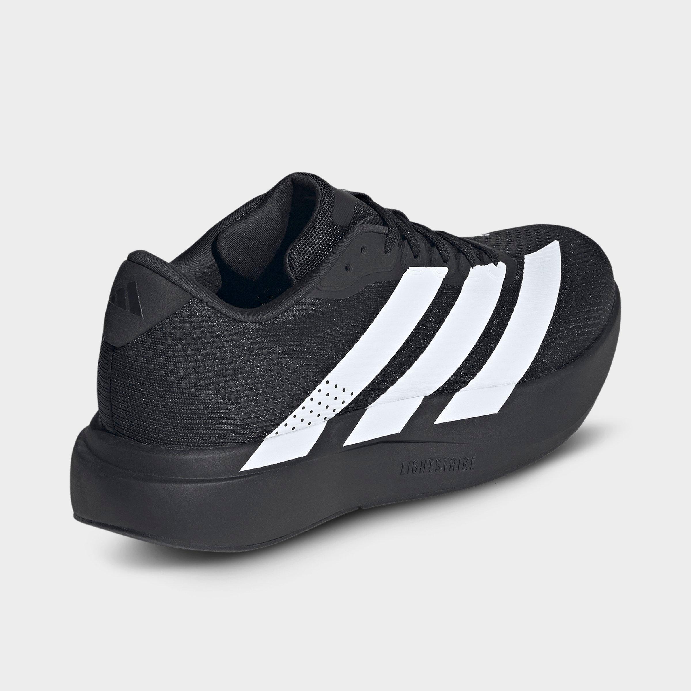 Men's adidas Adizero Pacer Running Shoes - Core Black/Cloud White/Carbon - Back view