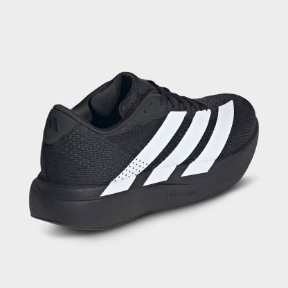 Men's adidas Adizero Pacer Running Shoes - Core Black/Cloud White/Carbon - Back view