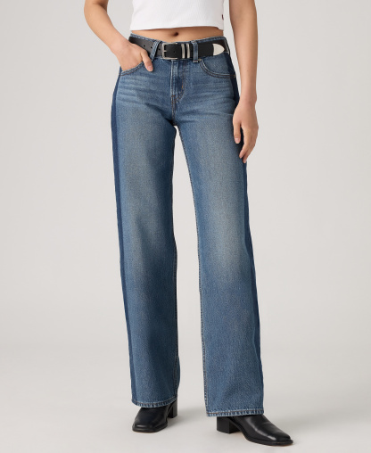 Levi's Women's Super-Low Double-Button Relaxed-Fit Denim Jean - And You Too