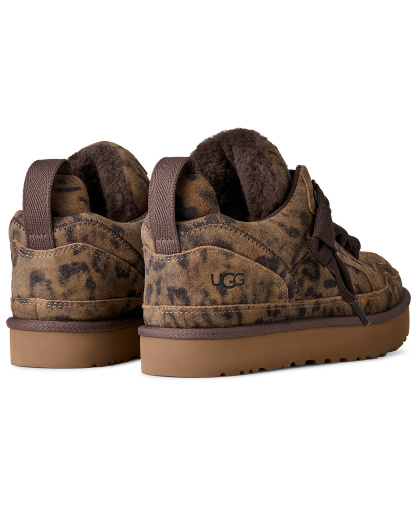 UGG® Women's Lowmel Lace-Up Sneaker Booties - Chestnut Spotted